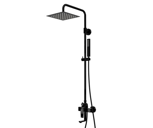 Душева система Wasserkraft Glan 6600 (A16701) черный глянец