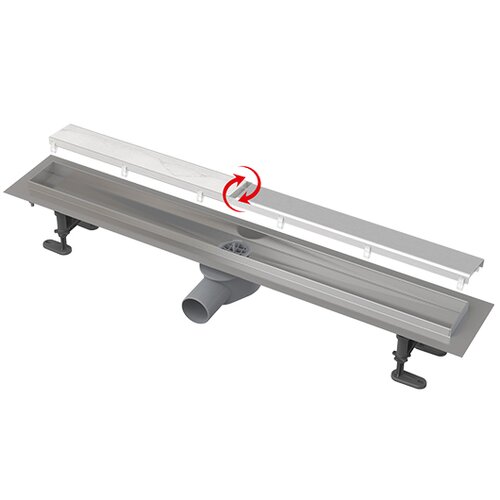 Душевой лоток AlcaPlast APZ13-DOUBLE9-750 (750 мм, с двусторонней решеткой)