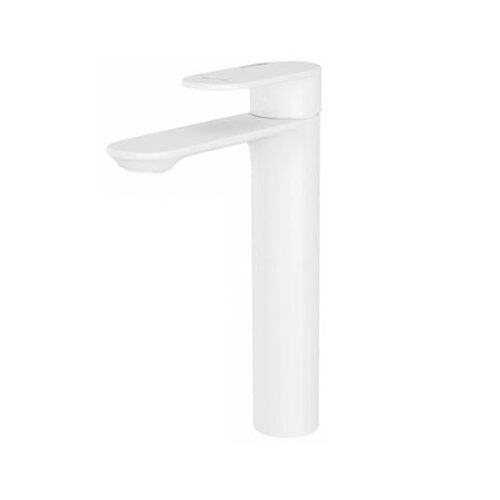 Смеситель для раковины Wasserkraft Mindel 8500 (8503H) с высоким изливом (белый)