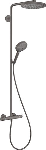 Душевая система Hansgrohe Raindance Select S Showerpipe 240 1 jet (27633340) шлиф. черный хром