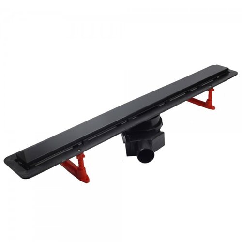 Душевой лоток Pestan Confluo Frameless Line 750 (13701205) Black Glass
