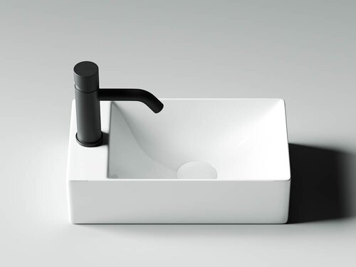 Раковина накладная Ceramicanova Element CN5008 L (375*215*100мм)
