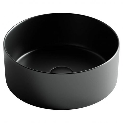 Раковина накладная Ceramicanova Element (CN6032MB) 35 см, чёрная матовая