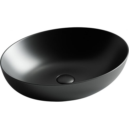 Раковина накладная Ceramicanova Element (CN6017MB) 52 см, черный матовый