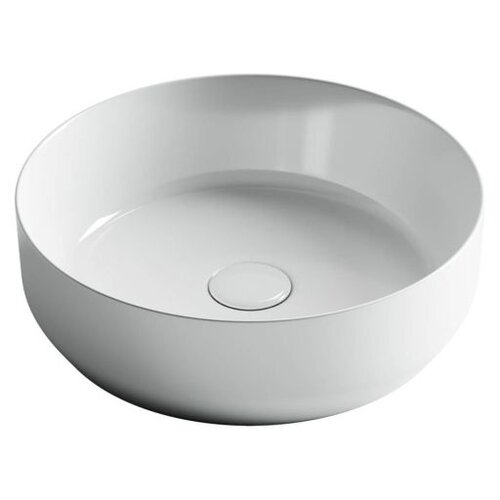 Раковина накладная Ceramicanova Element (CN6022) 39 см, белый глянцевый