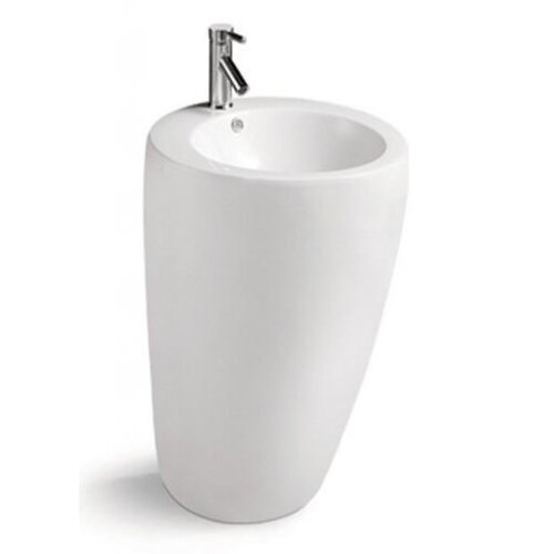 Раковина напольная CeramaLux N (B133) (50*49*85 см) белая
