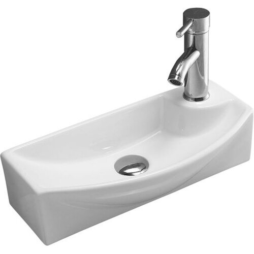 Раковина CeramaLux N (7946L) (45,5 см) без перелива