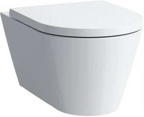 Чаша подвесного унитаза Laufen Kartell Rimless LCC 8.2033.7.400.000.1 безободковый