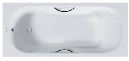 Чугунная ванна Aquatek Гамма 150x75 AQ8050FH-00 с ножками и ручками