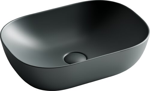 Раковина накладная Ceramicanova Element (CN6009MDH) Темный Антрацит Матовый