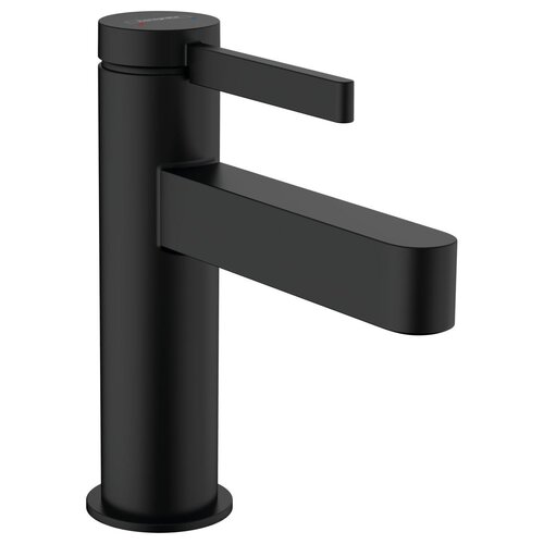 Смеситель для раковины Hansgrohe Finoris 100 (76010670) черный матовый