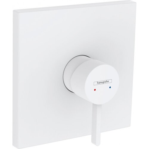 Смеситель для душа Hansgrohe Finoris (76615700) матовый белый (внешняя часть)