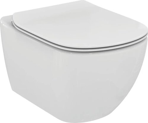 Унитаз подвесной с сиденьем микролифт Ideal Standard Tesi ST007901 безободковый