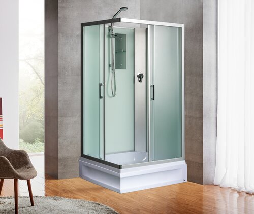 Душевая кабина River Quadro 90/70/24 MT (90х70) без купола