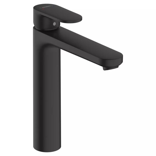 Смеситель для раковины Hansgrohe Vernis Blend (71552670) 190 мм push-open, черный матовый