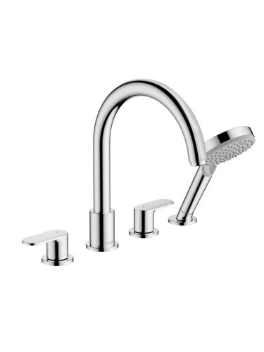 Смеситель для ванны Hansgrohe Vernis Blend (71456000) на борт, хром