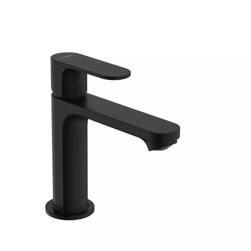 Смеситель для раковины Hansgrohe Rebris S CoolStart (72519670) чёрный матовый