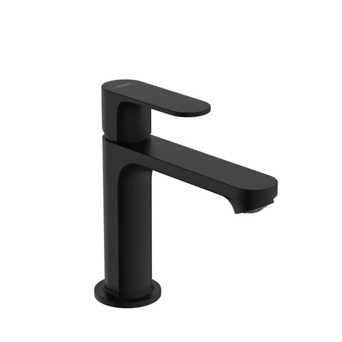 Смеситель для раковины Hansgrohe Rebris S CoolStart EcoSmart+ (72588670) чёрный матовый