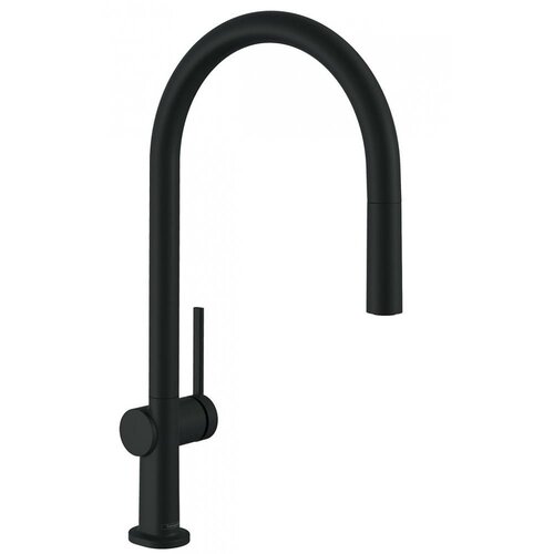 Смеситель для кухни Hansgrohe Talis M54 (72803670) (с вытяжным изливом) sBox, чёрный матовый