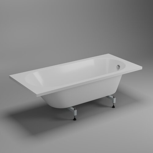 Ванна из литьевого мрамора Delice Bravo (DLR330001) 180х80