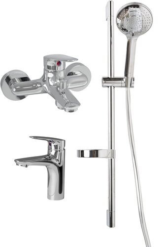 Набор для ванны Jacob Delafon Elite (E32911RU-CP) хром