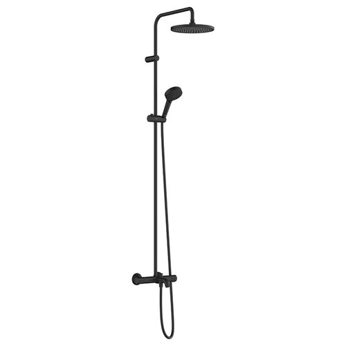 Душевая система Hansgrohe Vernis Blend Showerpipe 240 1jet 26899670 (черный матовый)