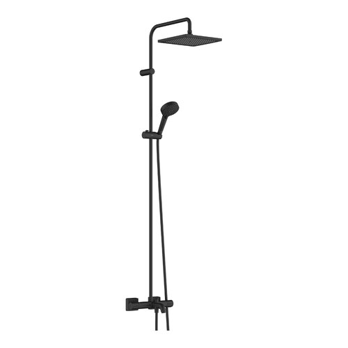 Душевая система Hansgrohe Vernis Blend Showerpipe 240 26900670 (черный матовый)