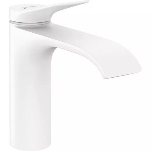 Смеситель для раковины Hansgrohe Vivenis (75022700) без донного клапана, матовый белый