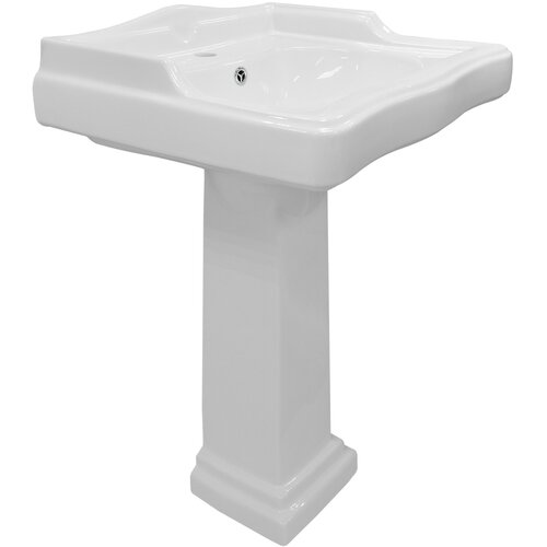 Раковина с пьедесталом AZARIO LORETTI 550х700х880 (AZ-339P)