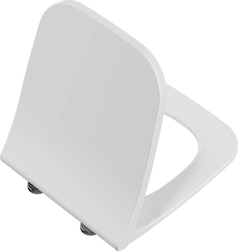 Крышка-сиденье Vitra Integra Square тонкое микролифт белый 191-003-009