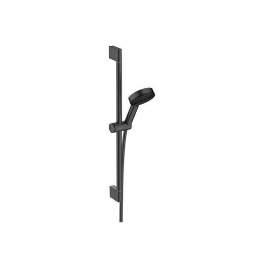 Душевой гарнитур Hansgrohe Pulsify Select 105 3jet Relaxation cо штангой 65 см 24160670, матовый черный