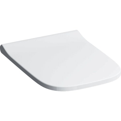Сиденье для унитаза Geberit Smyle Square Slim 500.687.01.1 с механизмом плавного закрывания SoftClose
