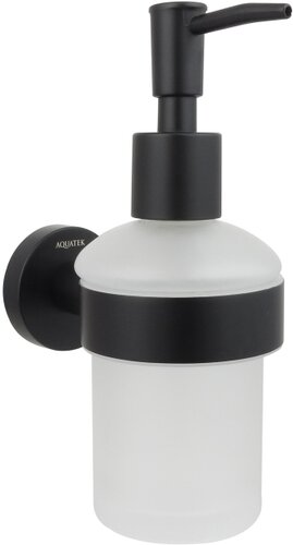 Дозатор AQUATEK AQ4005MB матовый черный
