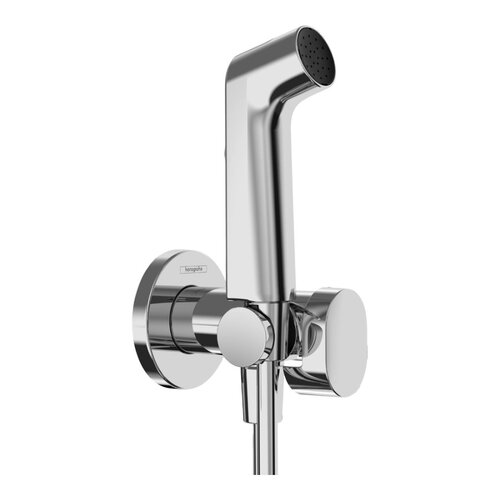 Гигиенический душ Hansgrohe S 1 jet EcoSmart+ со смесителем (внешняя часть) хром 29232000