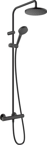 Душевая система Hansgrohe Vernis Blend Showerpipe 200 1jet 26276670 (черный матовый)