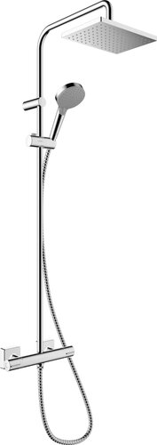 Душевая система Hansgrohe Vernis Shape Showerpipe 230 26319000 с термостатом, хром