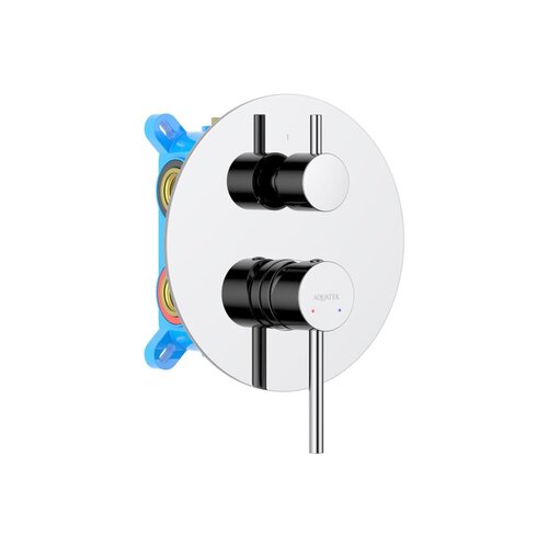 Смеситель для ванны Aquatek Европа AQ1347CR 3 режима хром