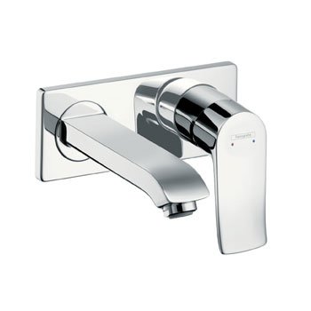 Смеситель для раковины Hansgrohe Metris 31085000 настенный