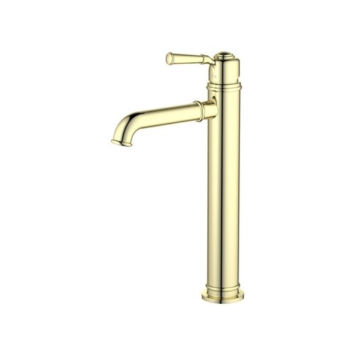 Смеситель для раковины Aquatek Классик AQ1504PG без донного клапана, полир. золото