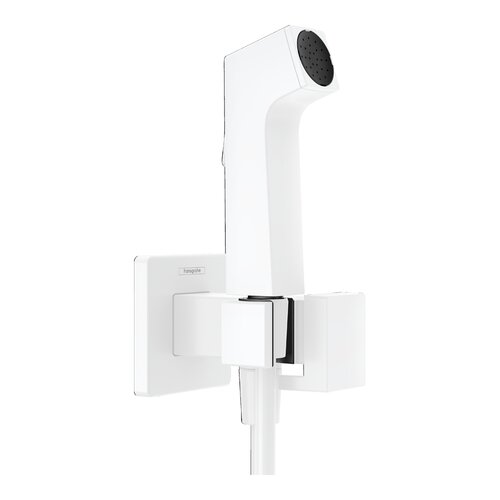Гигиенический душ со смесителем Hansgrohe Bidette S 1 jet 29233700 белый матовый