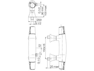 Смеситель Jacob Delafon Symbol E71683-CP