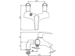 Смеситель Jacob Delafon Symbol E71681-CP
