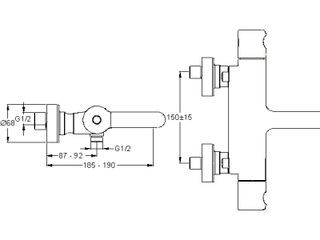 Смеситель Jacob Delafon Singulier E10870-CP