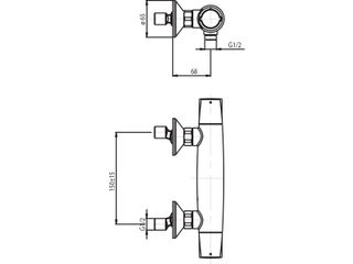 Смеситель Jacob Delafon Elevation E18877-CP