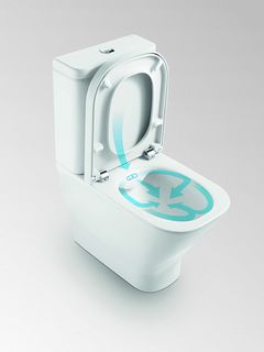 Чаша напольного унитаза Roca Gap Clean Rim 34273700H
