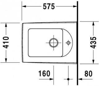 Биде подвесное Duravit Starck 3 2230150000