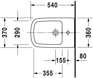Биде подвесное Duravit Durastyle 2282150000