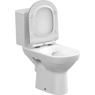 Унитаз напольный Cersanit CITY Clean On 011 3/5 DPL EO slim (S-KO-CIT011-3/5-COn-S-DL-w) микролифт