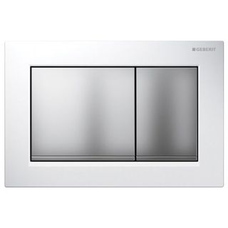 Смывная клавиша Geberit Omega 30 115.080.KL.1 (белый/хром матовый)
