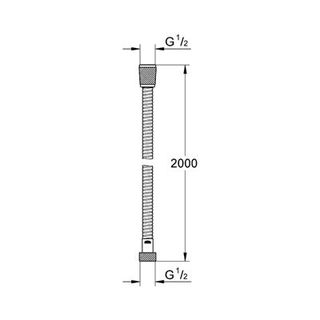 Шланг для душа Grohe Relexaflex 28155001 (2,00 м)